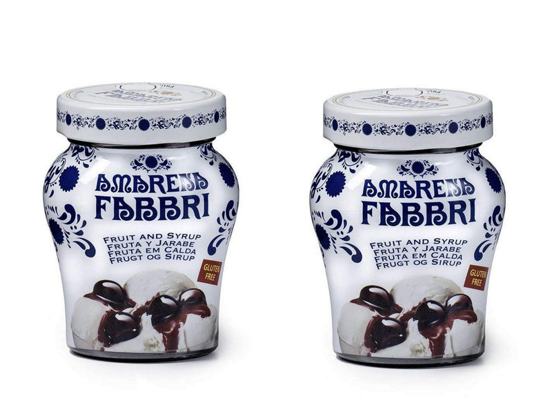 Fabbri Amarena Cherries In Syrup, 8.1 Ounce (Pack of 2)