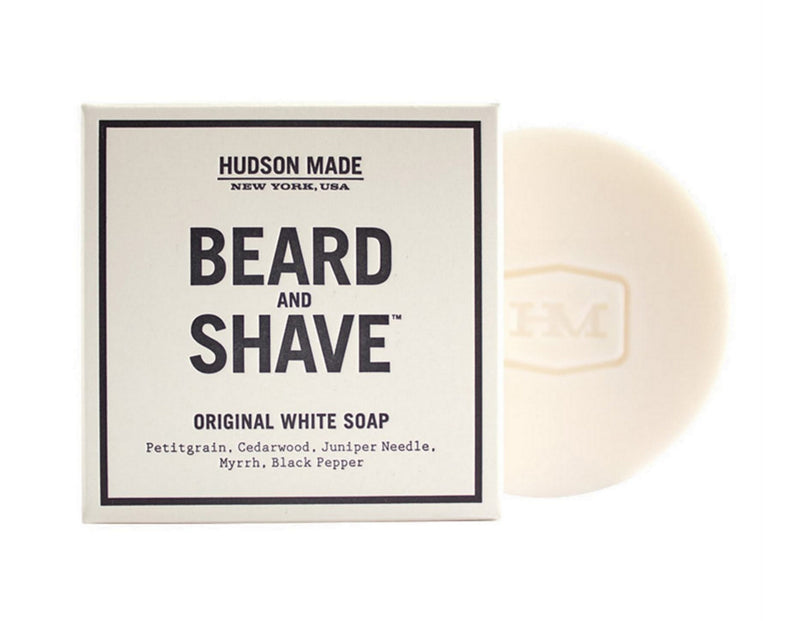 Hudson Made - Beard & Shave Soap (Original White)
