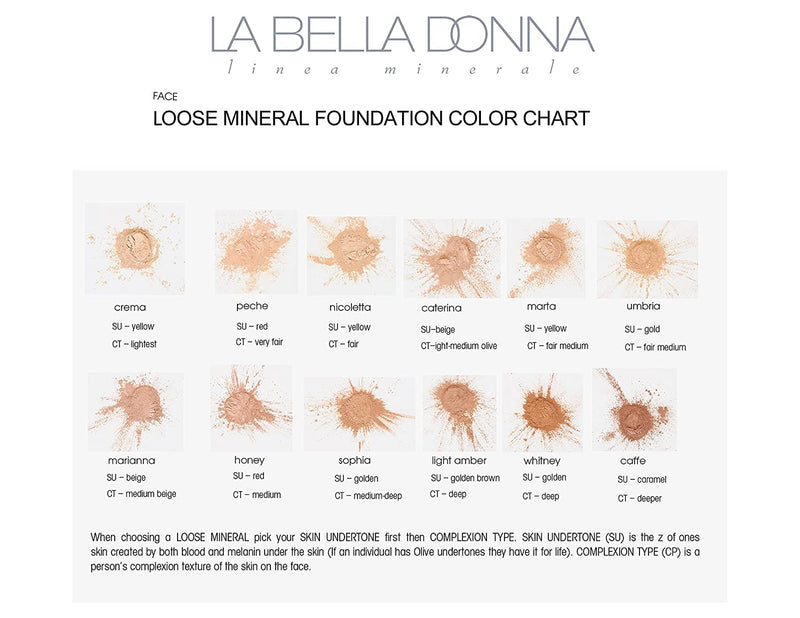 La Bella Donna Loose Mineral Foundation SPF 50 | 10g - Marta