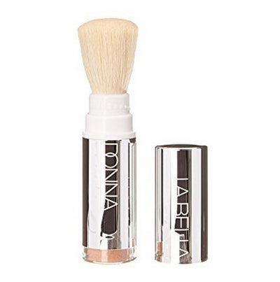 La Bella Donna Minerals on the Go - (Dispensing Brush w/Loose Foundation) in Honey