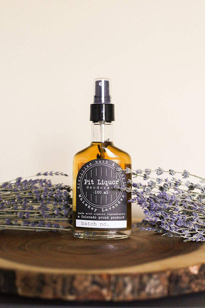Whiskey Lavender Pit Liquor Deodorant (triple shot) 3.4 oz
