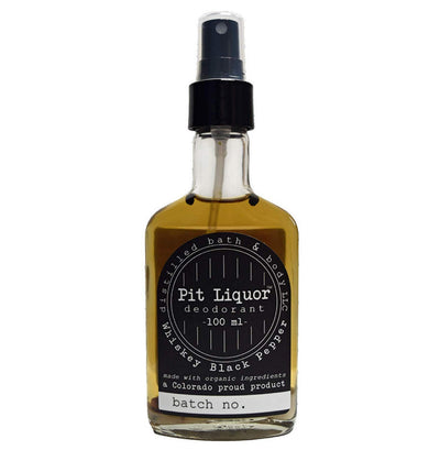 Whiskey Black Pepper Pit Liquor Deodorant (triple shot) 3.4 oz