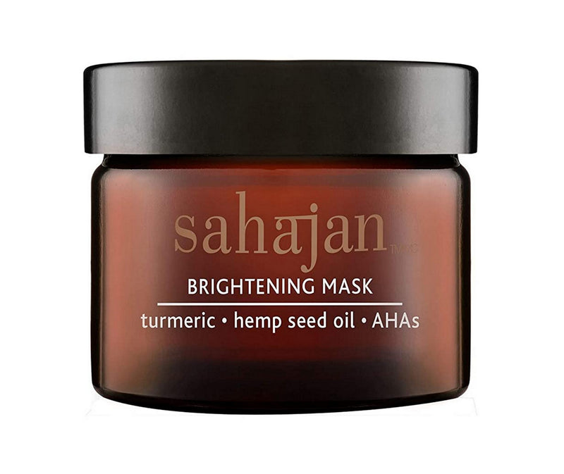 Sahajan the Science of Intuition Brightening Face Mask with Tumeric and Hemp Seed Oil 50ml 1.7 fl oz