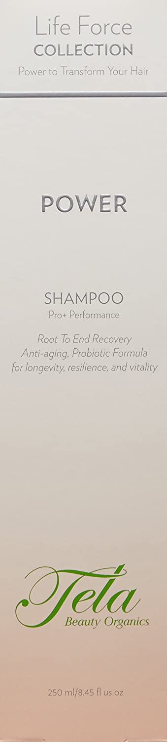 Tela Beauty Organics Peppermint Power Shampoo, 8.45 Fl Oz