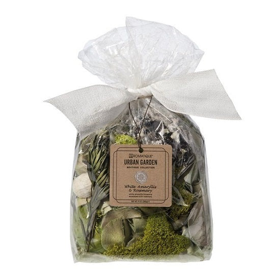 Aromatique White Amaryllis & Rosemary Fragrance Bag