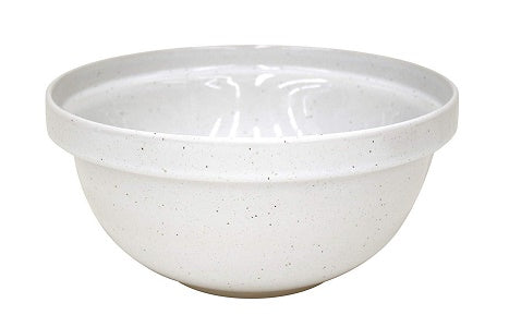 Casafina Fattoria Collection Stoneware Ceramic Large Mixing Bowl 12.25"/211 oz, White